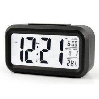 Đồng Hồ Điện Tử Để Bàn Có Đèn LED Đa Chức Năng: Thời Gian, Lịch, Báo Thức, Nhiệt Độ ( Màu Đen ) 206758