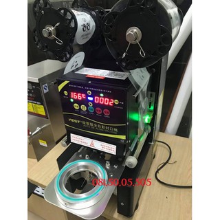 [Sỉ] Máy dập cốc tự động có đếm số cốc Fest RC95  - Bảo hành 12 tháng