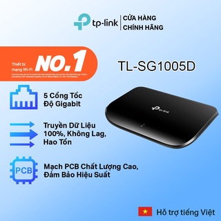 Thiết bị mạng Switch TP-Link TL-SG1005D 5-Port Gigabit