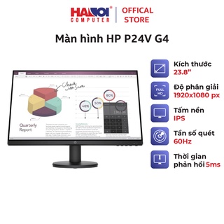 Màn hình HP P24V G4 (23.8inch/FHD/IPS/60Hz/5ms/250nits/HDMI+VGA)