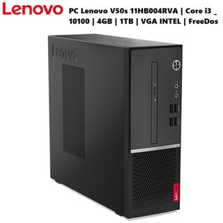 [ELGAME20 giảm 10% tối đa 2TR] Máy Tính Để Bàn PC Lenovo V50s 11HB004RVA | Intel Core i3 _ 10100 | 4GB | 1TB | FreeDos