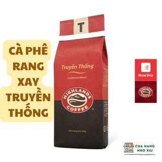 Cà Phê Highland Truyền Thống Rang Xay 200g Cà phê Highland pha phin