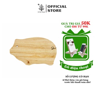 Thớt hình heo | size trung | Gỗ Đức Thành - 06321