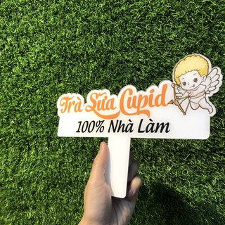 Bảng hiệu cầm tay - Mang tên thương hiệu shop của bạn - Free thiết kế