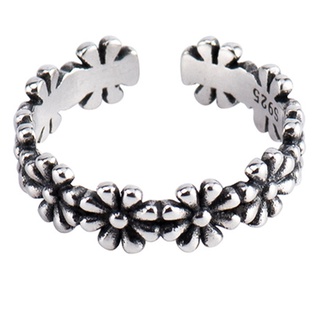 Nhẫn Bạc Nữ S925 Hình Bông Hoa Cực Xinh Cho Nữ N1705 - Bảo Ngọc Jewlery