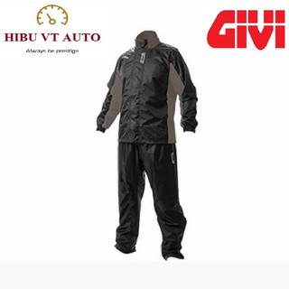 ÁO MƯA BỘ GIVI RRS06.AX-N/M 2 lớp chống thấm, tiện dụng
