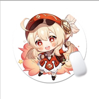 (Tròn) Miếng di chuột in hình NHÂN VẬT GENSHIN IMPACT lót kê chuột anime chibi game xinh xắn M1