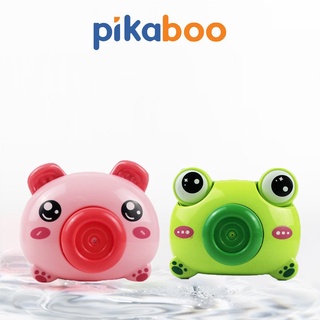 Đồ chơi trẻ em máy ảnh phun nước nhà tắm dễ thương cao cấp Pikaboo làm từ nhựa ABS an toàn cho bé