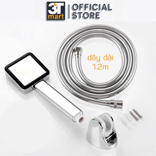 Bộ vòi sen tăng áp 200% C'mon TS-06 + dây sen + đế cài