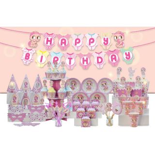 Set MEGA trang trí sinh nhật chủ đề Baby girl, em bé gái
