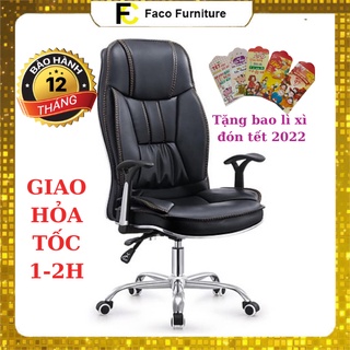 Ghế xoay văn phòng giám đốc ngả sâu 155 độ nghỉ ngơi thư giãn model 2021 - Office chair