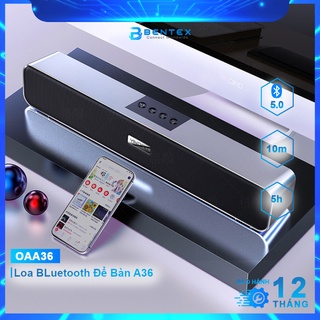 Loa BLuetooth Để Bàn A36 Âm Siêu Trầm Thiết Kế Sang Trọng Hiện Đại Bảo Hành Chính Hãng - BENTEX