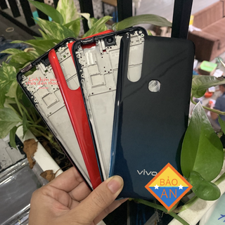 Vỏ vivo v15 bộ có nút bấm sườn,nắp lưng