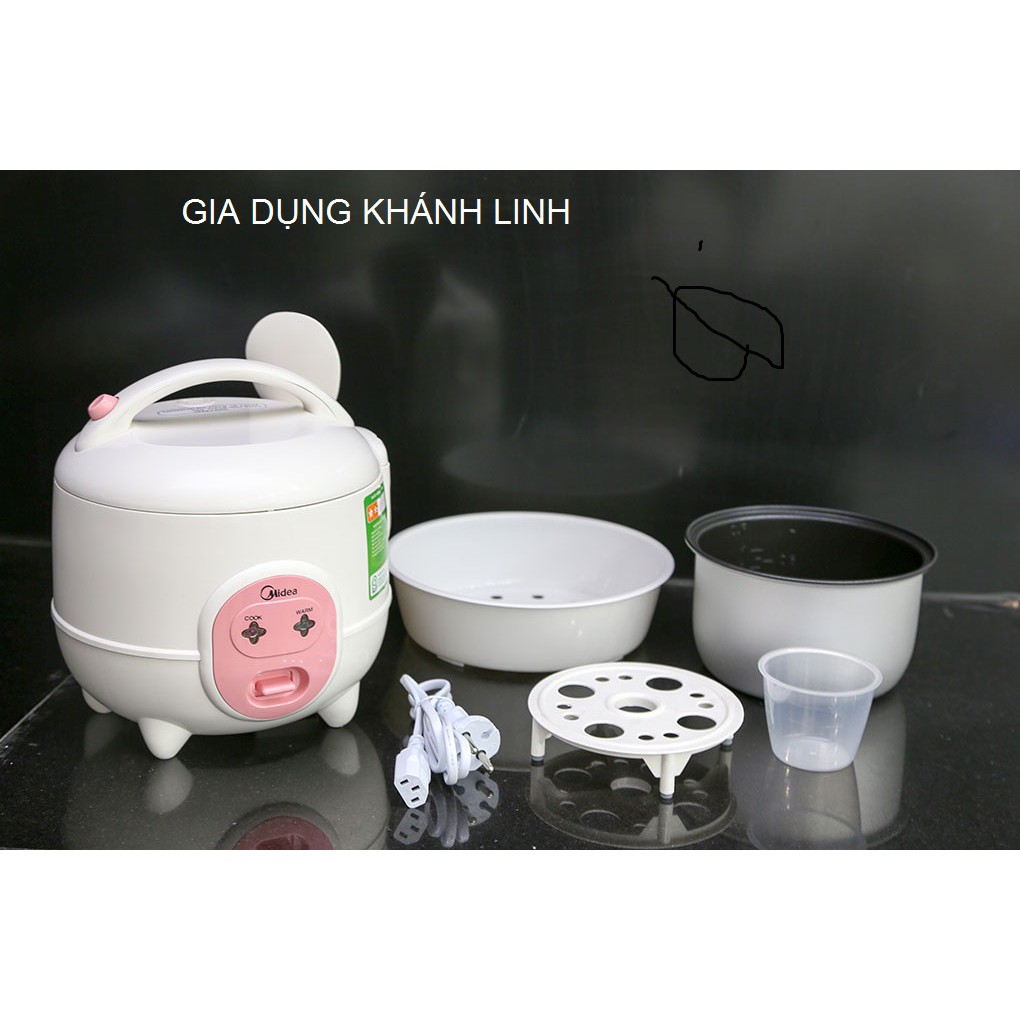 Nồi cơm điện MIDEA 0.6L CM06SA