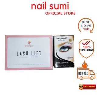 Combo Thuốc Uốn Mi Phủ Đen ( 1 phủ đen + 1 uốn Lash lift iconsign , sabbuha ) TÁCH Lẻ