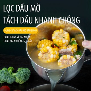 Dụng Cụ Tách Dầu Mỡ Bằng Inox - Home and Garden