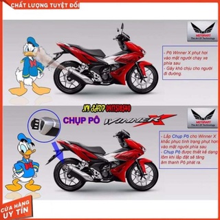 Chắn Khói Winner X - Hợp Kim Thép Sx Motorart
