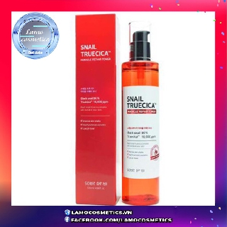 NƯỚC HOA HỒNG SOME BY MI SNAIL TRUECICA MIRACLE REPAIR TONER 135ML