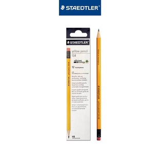 Hộp 12 cây bút chì gỗ có tẩy STAEDTLER 134 (2B/HB)