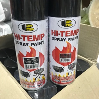 [Hàng Chính hãng] Sơn chịu nhiệt Bosny Hi - Temp ( sơn chống cháy nhập thái lan )