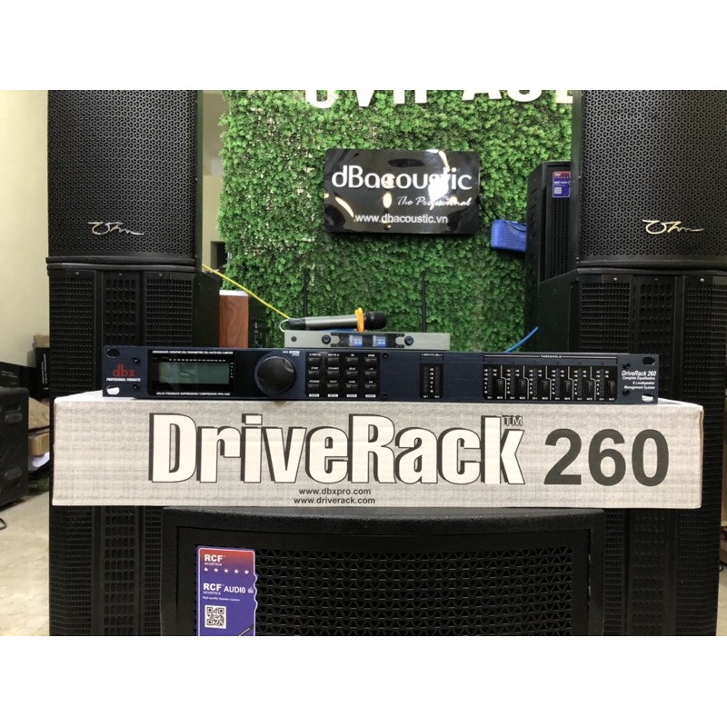 Cốt số dbx 260 driverack ( bảo hành 1 năm )
