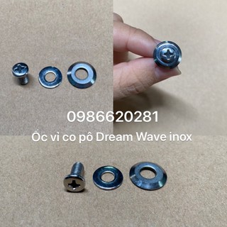[Mã LIFE1404ALL giảm 10% đơn 50K] Ốc pô xe Dream Wave (giá một cặp)