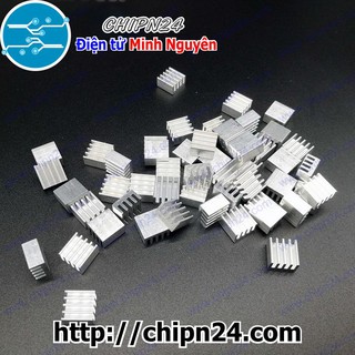 [10 CÁI] Tản nhiệt TN13 8.8x8.8x5mm TRẮNG