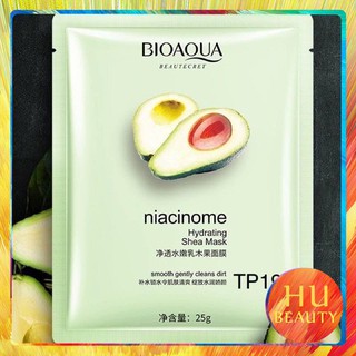 N04 Mặt nạ quả bơ cấp ẩm mờ thâm dưỡng da làm sa mềm mịn cải thiện làn da khoẻ mạnh mặt nạ nội địa trung