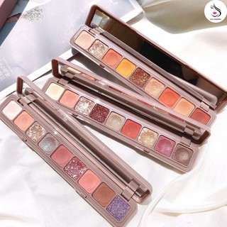 Bảng Phấn Mắt DIKALU Soft Eye Shadow Lasting 9 Ô