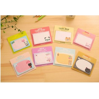 Giấy note chữ nhật cute