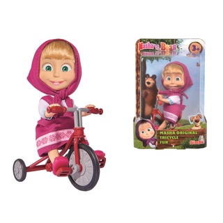 Đồ Chơi Búp Bê MASHA AND THE BEAR Masha Original Tricycle Fun 109302059 - Simba Toys Vietnam
