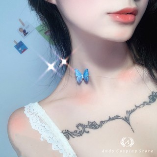 [CÓ SẴN] Vòng cổ choker cổ dây cước bướm