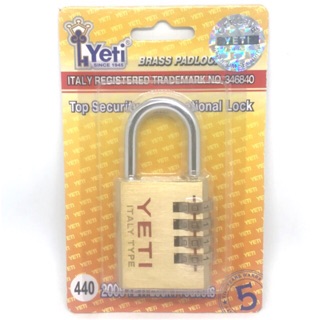 Ổ khoá số YETI 4 phân chính hãng