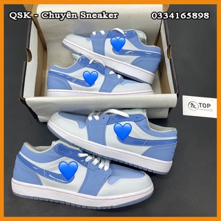 Giày Sneaker JD Mắt Xanh Giày Thể Thao Nam Nữ Thấp Cổ Full Phụ Kiện