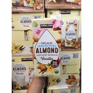 Sữa hạnh nhân vani kirkland mỹ thùng 6 hộp 946ml