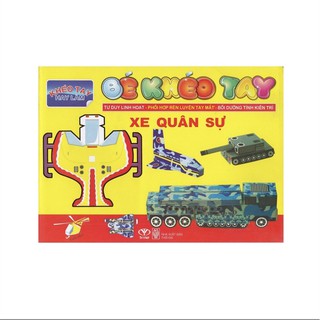 Sách - Bé Khéo Tay - Xe Quân Sự