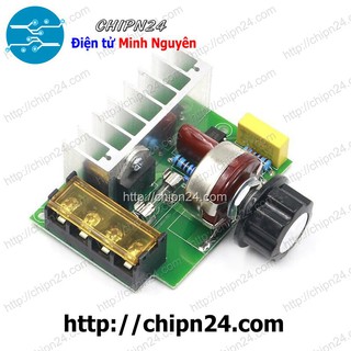 [1 CÁI] Dimmer AC 220V 4000W không vỏ