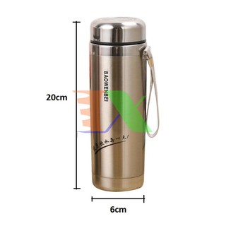 Cốc giữ nhiệt Inox 2 lớp CI-2360, Bình nước giữ nhiệt, Ly giữ nhiệt có quai xách