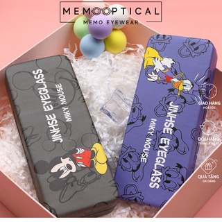 Hộp đựng gọng kính cận hoạt hình dễ thương,bao đựng kính chống va đập màu sắc thời trang Memo Optical_MK202