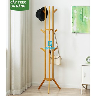 Cây Treo Quần Áo Bằng Gỗ, Giá Treo Đồ Đứng Nội Thất Kiểu Hàn
