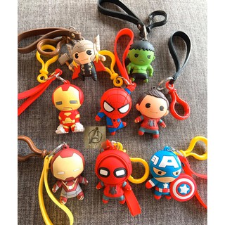 Móc khoá Marvel Chibi Ironman nhựa cao cấp