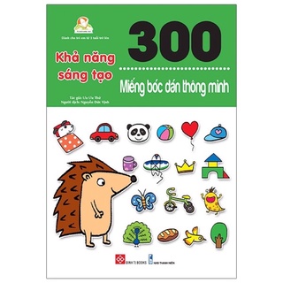 sách - 300 miếng bóc dán thông minh - khả năng sáng tạo