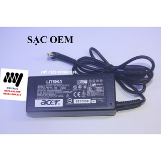 Sạc laptop Acer 19V - 3.42A - Tặng Kèm Dây nguồn - New BH12T
