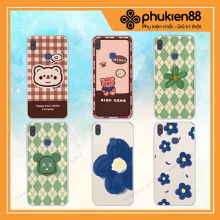 Ốp lưng Vsmart Joy 1 / Joy 1 Plus / Joy1+ in hình hoa, gấu rich bear nghệ thuật, thời trang