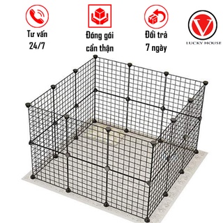 Tấm lưới sắt dùng làm chuồng thú cưng hoặc tủ quần áo lắp ghép V LUCKY HOUSE VLK104