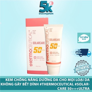 Kem chống nắng vật lý bảo vệ da ThermoCeutical Solarcare SPF 50/ PA +++