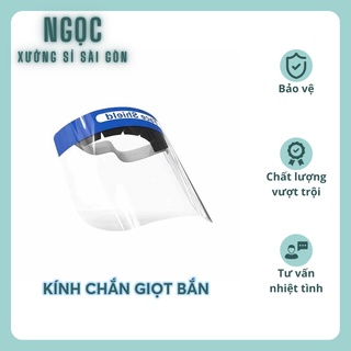 Combo 5 kính chống giọt bắn/ mặt nạ bảo hộ Face Shield có mút