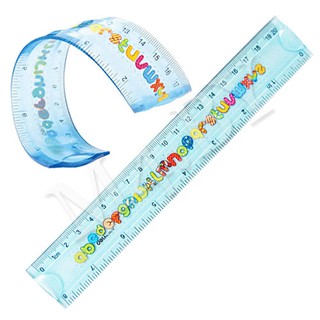Thước dẻo hình Deli  20cm/30cm