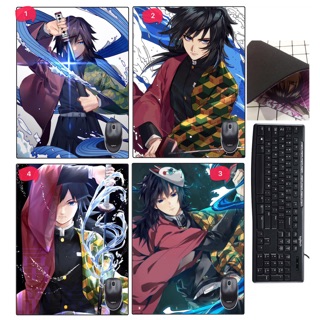 Bàn di chuột lót chuột kimetsu no Yaiba thủy trụ tomio ka giyuu