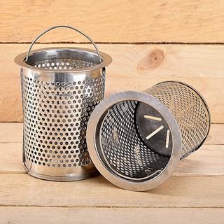 Combo 02 dụng cụ lọc rác bồn rửa chén inox